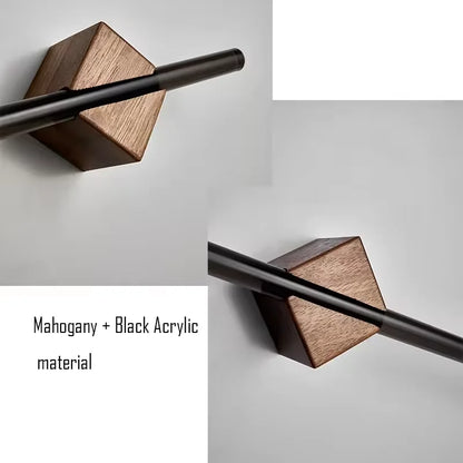 Wood Towel Rack shelves Hanger Bath Towel Holder Wall Hanging Towel Bar Space Aluminum Bathroom Shelf Kitchen Storage Rack